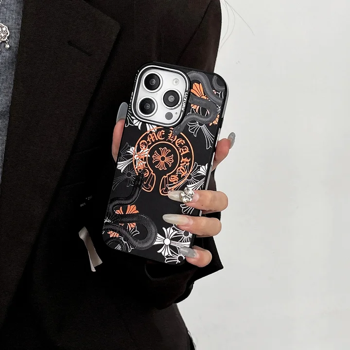  chrome hearts iphone 16/16pro case