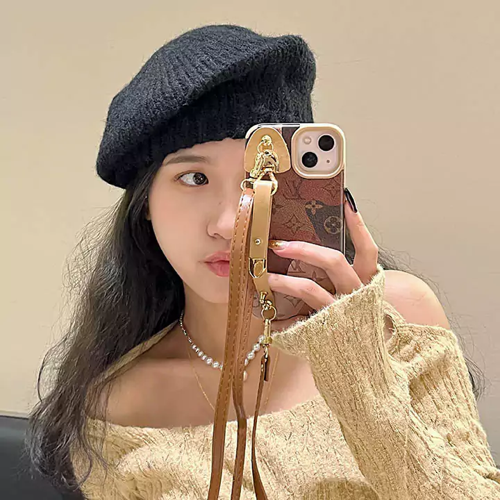 louis vuitton patchwork leather wrist strap crossbody iphone case