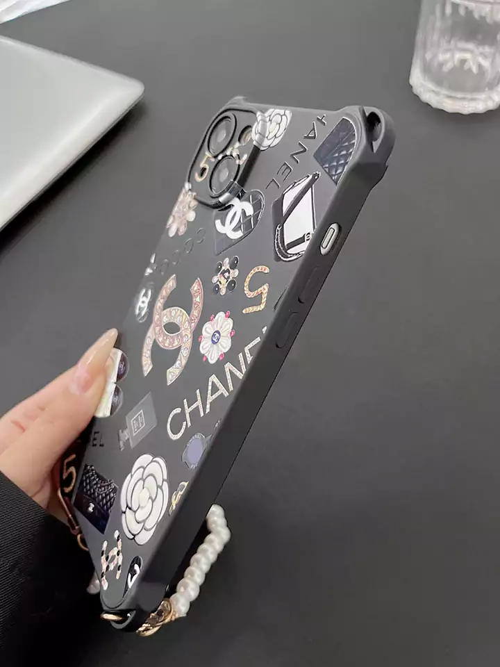 CHANEL signature logo phone cover