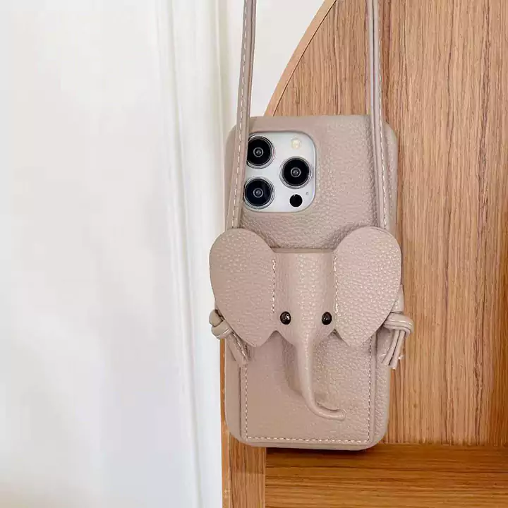 loewe elephant trunk cardholder crossbody iphone 16/16pro/pro max case