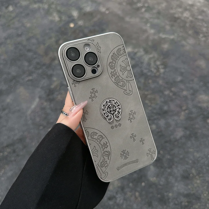  chrome hearts iphone 14/14pro case