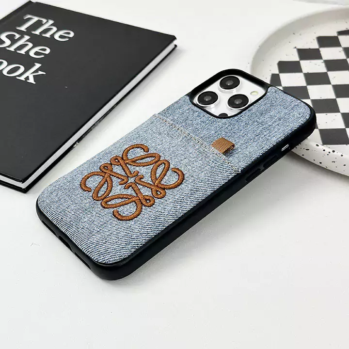 loewe denim card slot iphone 16/16pro/pro max case