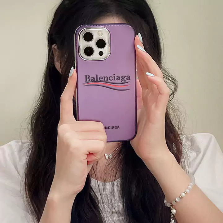 balenciaga multi-color semi-transparent iphone 16/16pro/pro max case