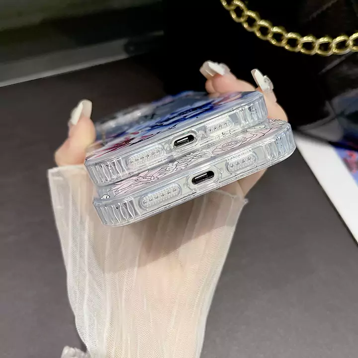  clear soft edge ysl iphone 16/16pro case