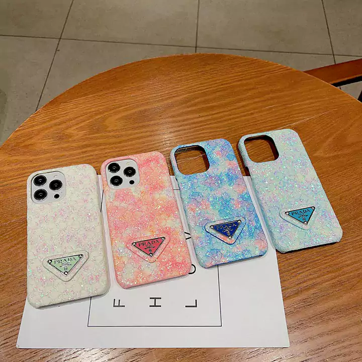 prada glitter lace trim iphone 16/16pro/pro max case