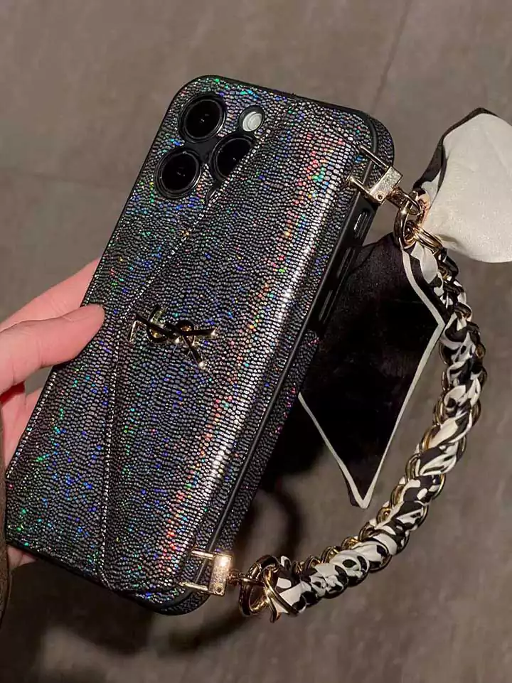 YSL crossbody iphone case