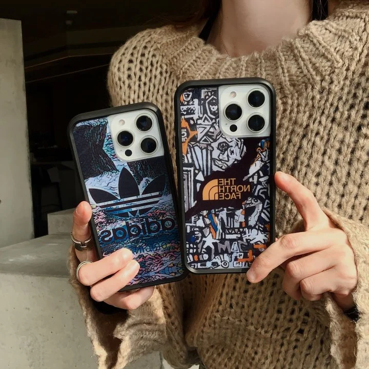  the north face x adidas iphone 14/14pro case