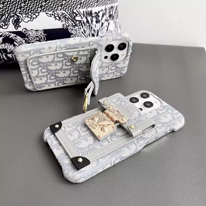 dior crossbody lock card holder fabric iphone 16/16pro/pro max case