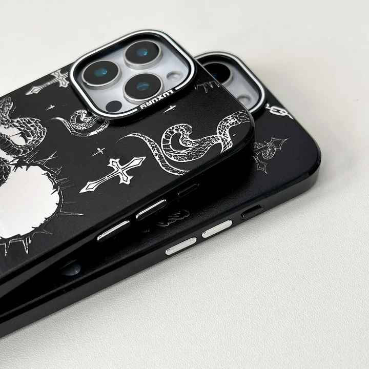  chrome hearts iphone 15/15pro case