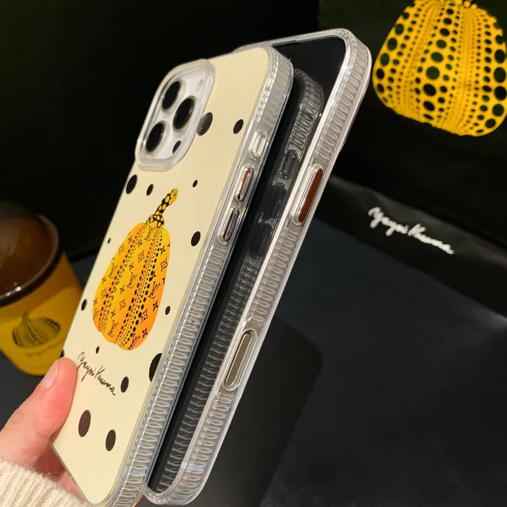  yayoi kusama pumpkin lv chanel iphone 13/13pro case