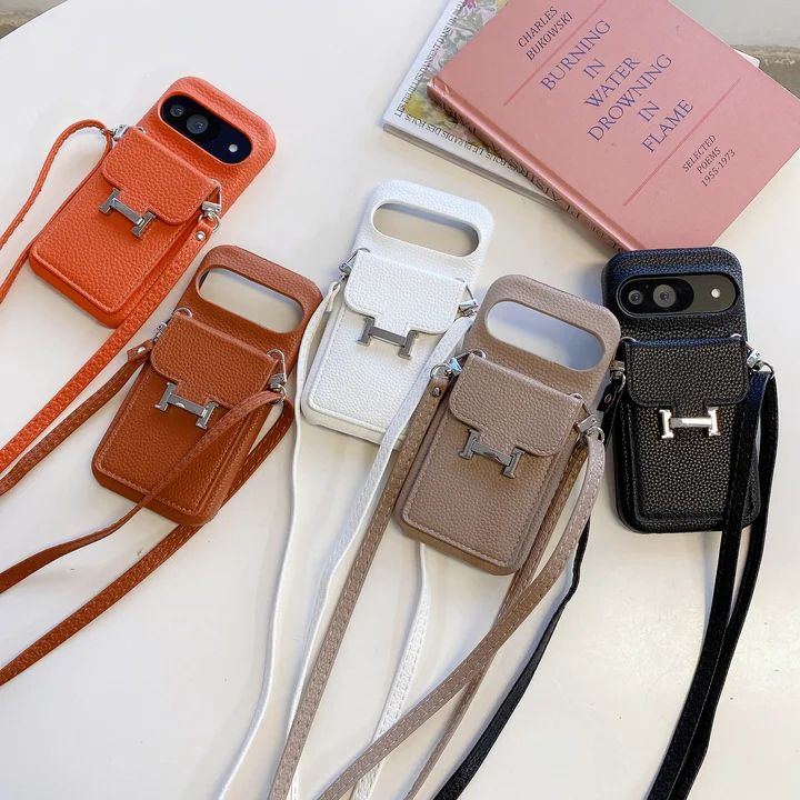 hermes card - slot crossbody iphone case