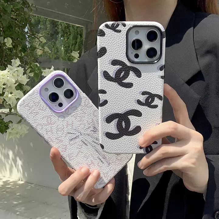 chanel all around litchi grain ribbon iphone case