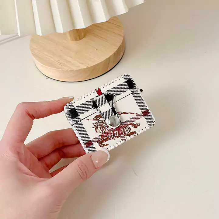 Burberry prancing horse pattern AirPods case