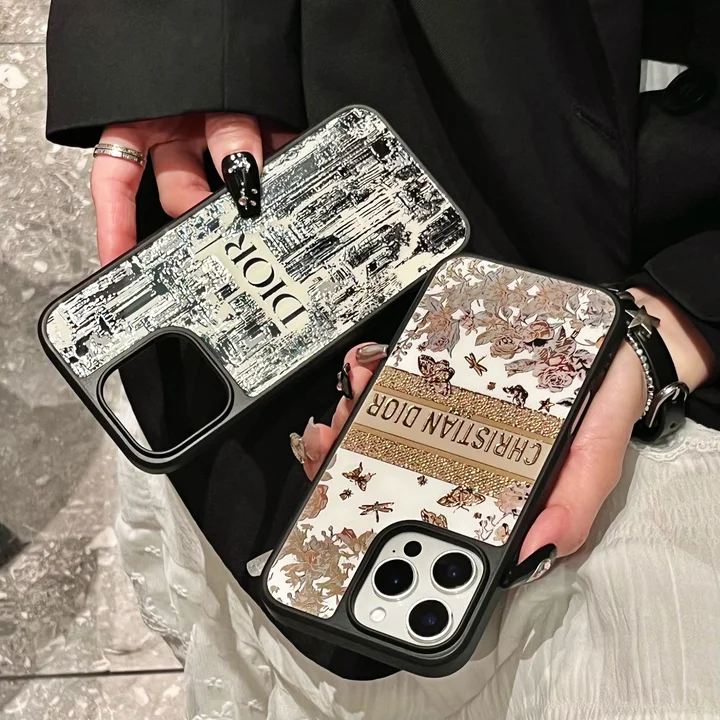 dior floral and abstract iphone case