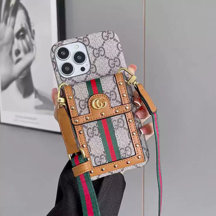 Gucci crossbody iPhone case