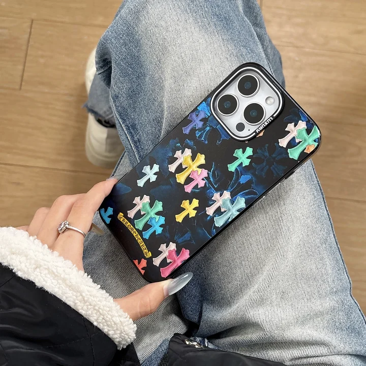  chrome hearts iphone 14/14pro case