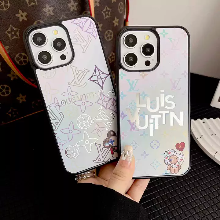 LV iridescent print iPhone case