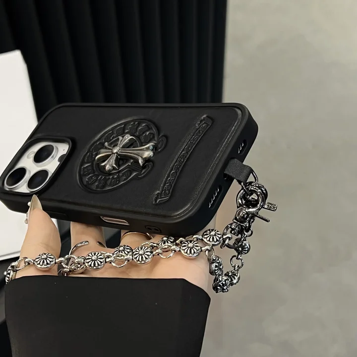  chrome hearts iphone 14/14pro case