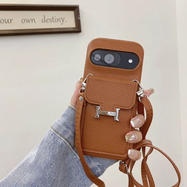  hermes card - slot crossbody iphone 16/16pro case