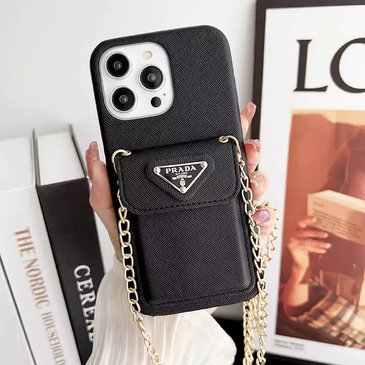 Prada card holder phone case