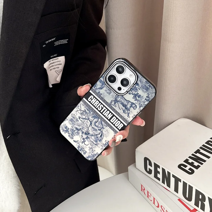  classic dior print iphone 15/15pro case