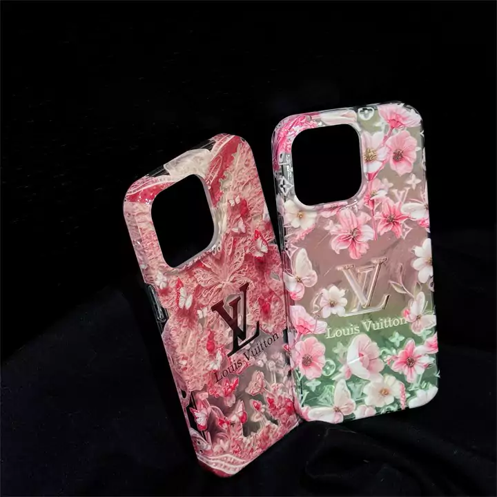 louis vuitton flowers and butterflies iphone case