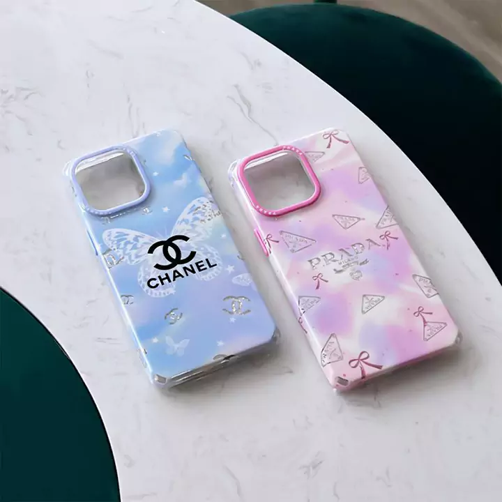 prada and chanel butterfly iphone case