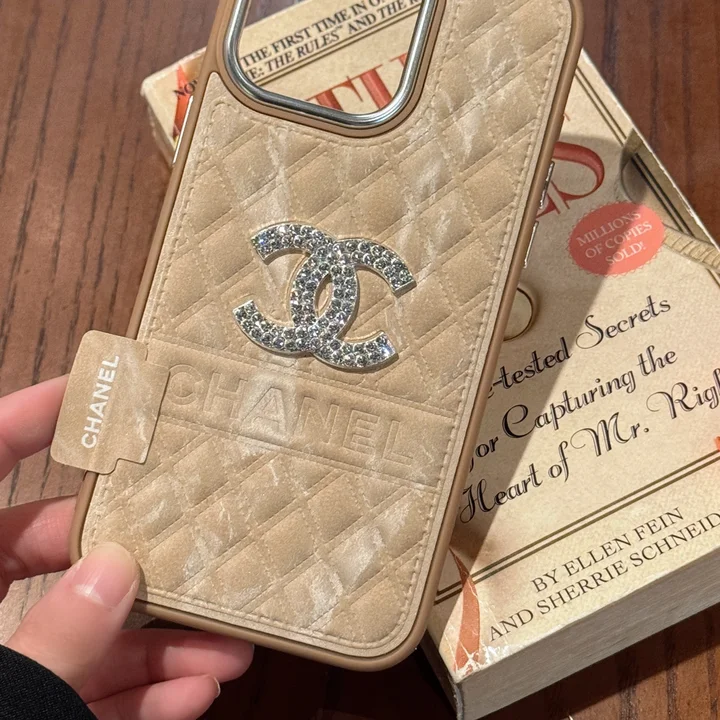 CHANEL glitter phone case