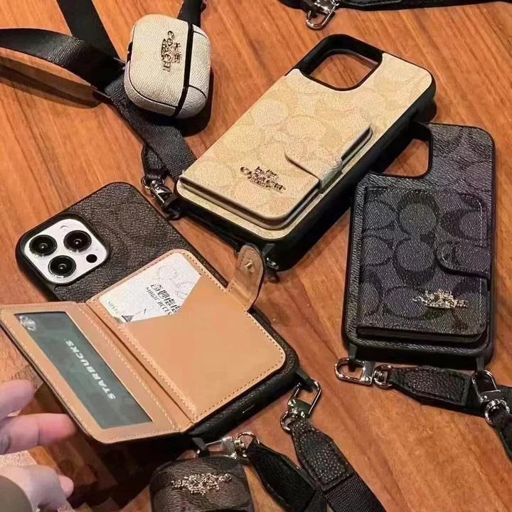 coach crossbody cardholder iphone 16/16pro/pro max case