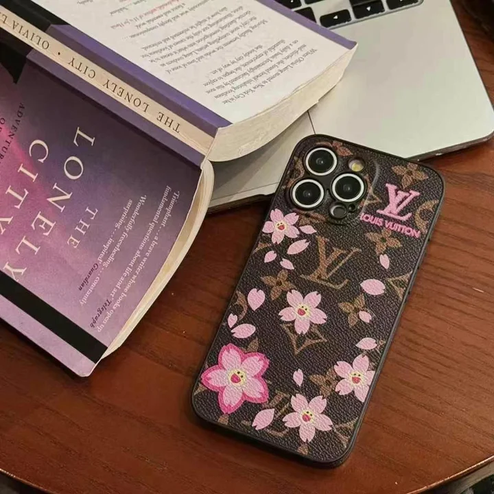 louis vuitton cherry blossom monogram iphone 16/16pro/pro max case