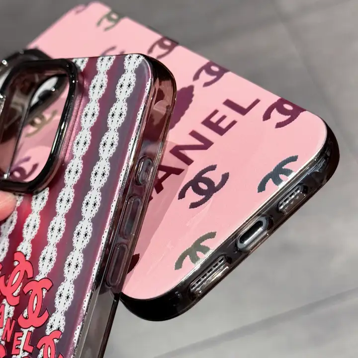 CHANEL pink phone case
