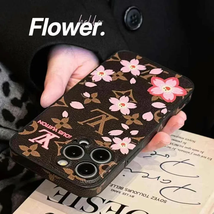 louis vuitton cherry blossom monogram iphone 16/16pro/pro max case