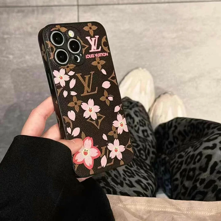 louis vuitton cherry blossom monogram iphone 16/16pro/pro max case