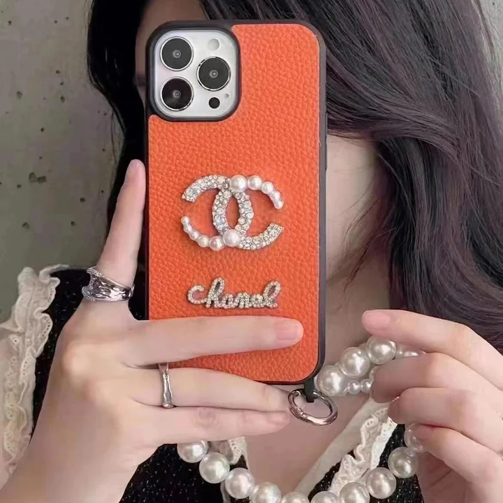 chanel crossbody pearl bracelet iphone 16/16pro/pro max case