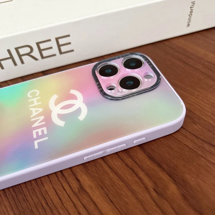 chanel iridescent tweed iphone 16/16pro/pro max case