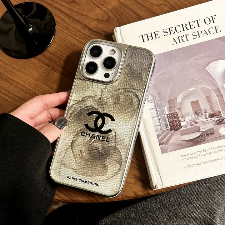 chanel watercolor rose iphone 16/16pro/pro max case