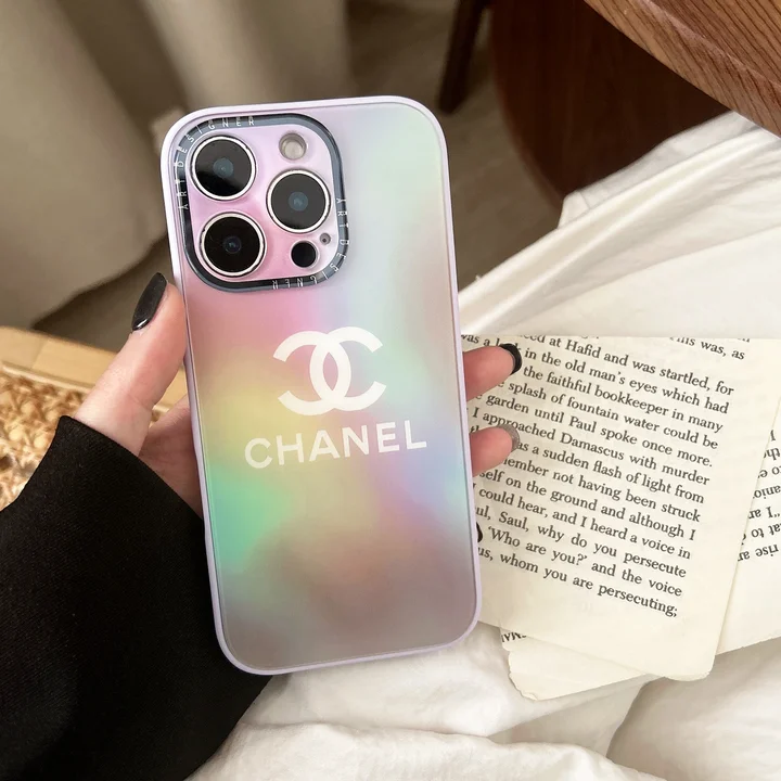 chanel iridescent tweed iphone 16/16pro/pro max case