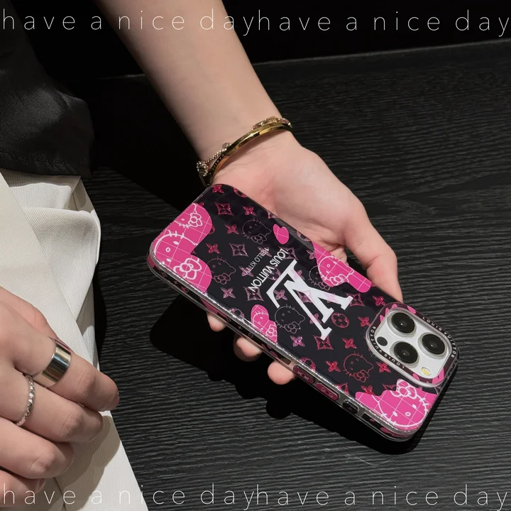 Louis Vuitton Black - Purple HelloKitty case，Louis Vuitton Blue Vertical Stripe case