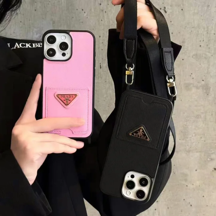 prada saffiano crossbody iphone 16/16pro/pro max case