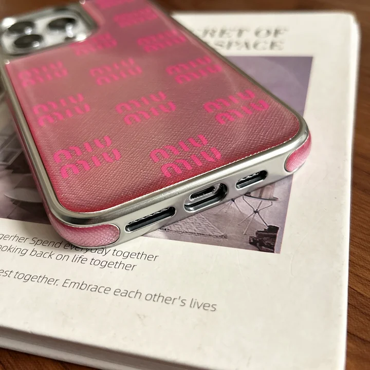  miumiu iphone 15/15pro/pro max case