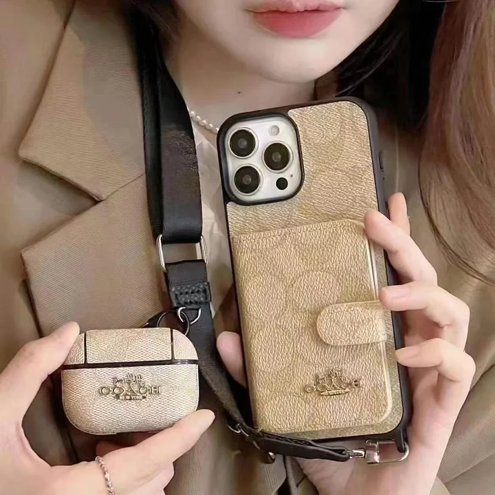 coach crossbody cardholder iphone 16/16pro/pro max case