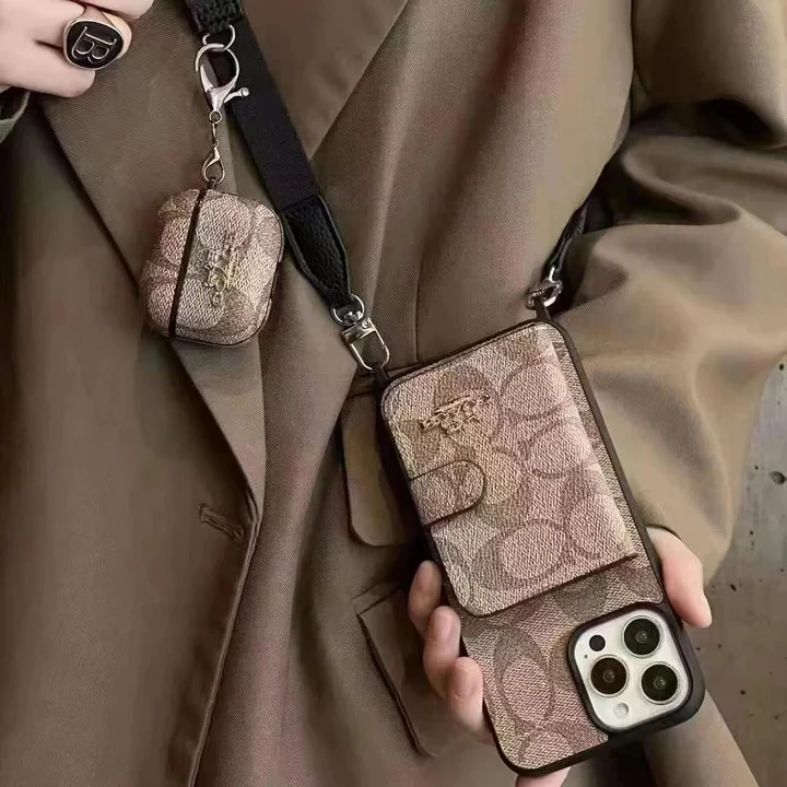 coach crossbody cardholder iphone 16/16pro/pro max case