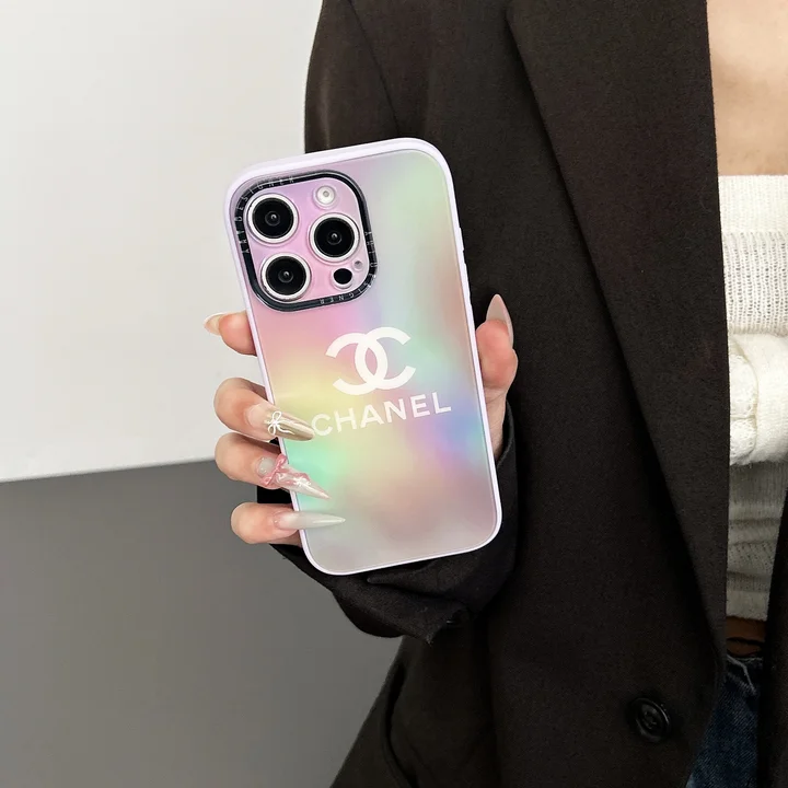chanel iridescent tweed iphone 16/16pro/pro max case