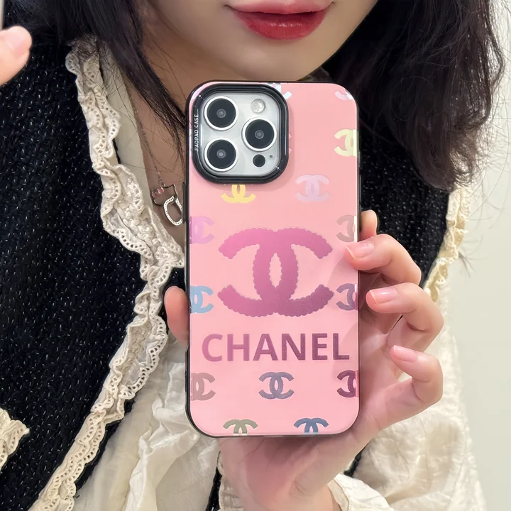 CHANEL pink phone case