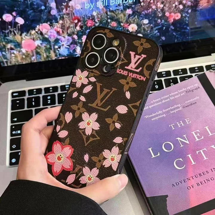 louis vuitton cherry blossom monogram iphone 16/16pro/pro max case