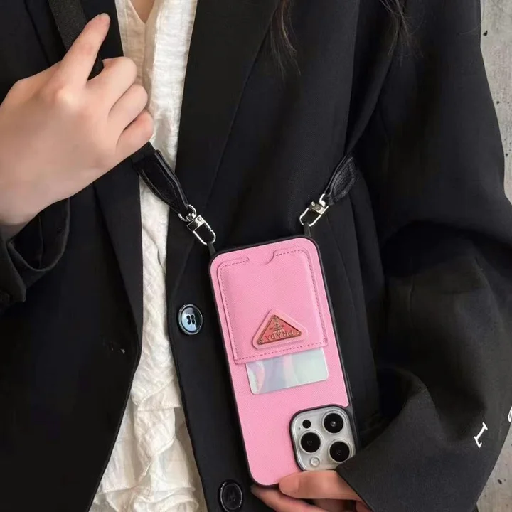 prada saffiano crossbody iphone 16/16pro/pro max case