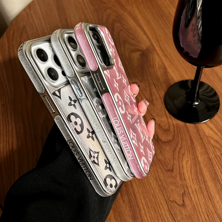 louis vuitton white pink gold monogram iphone 16/16pro/pro max case
