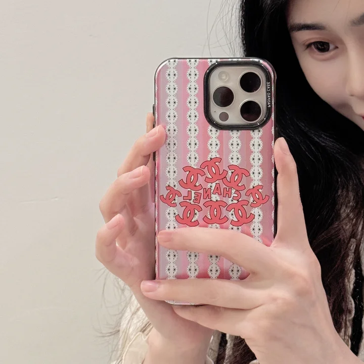 CHANEL multi-logo iPhone case