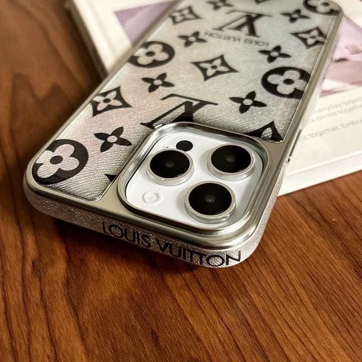 louis vuitton white pink gold monogram iphone 16/16pro/pro max case