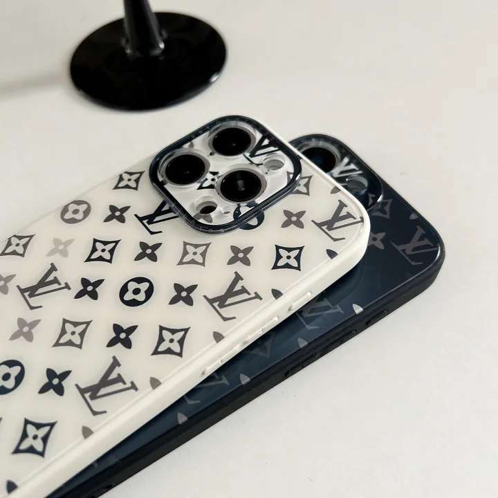  black white monogram iPhone case